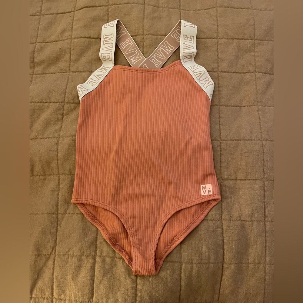 Wide strap leotard kids 6